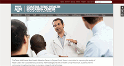 Desktop Screenshot of cbhec.tamhsc.edu